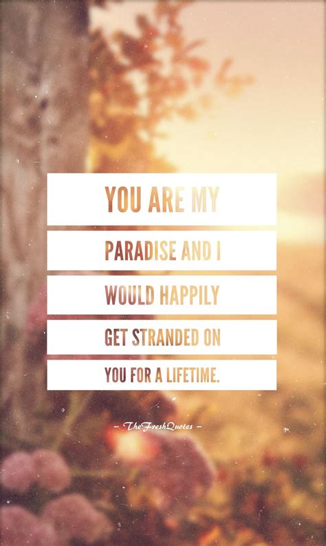 you are my paradise
